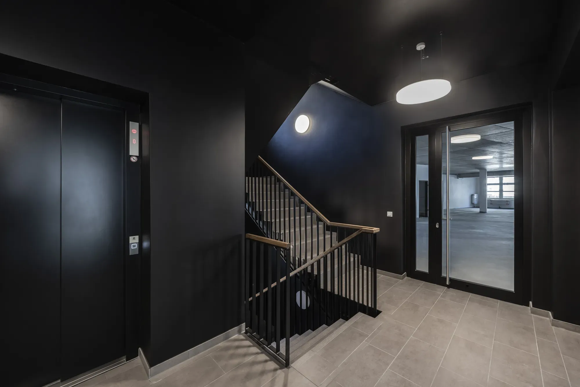 Rodenworks - Innenansicht- Treppenaufgang